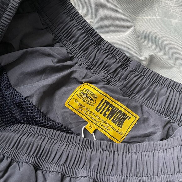 Corteiz Blue Mesh Sweatpants - Picture 6 of 6